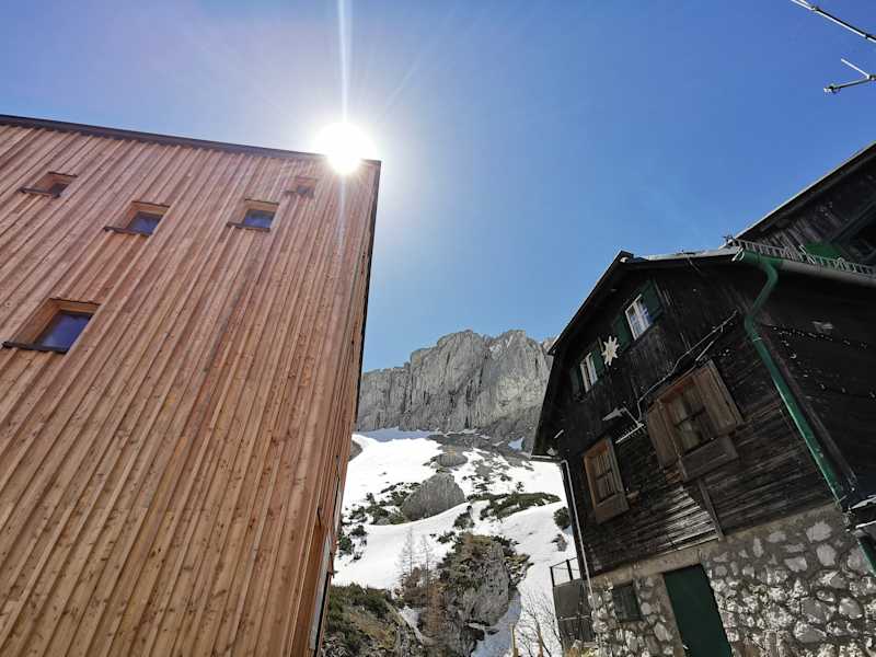 Die neue Voisthaler Hütte am Hochschwab