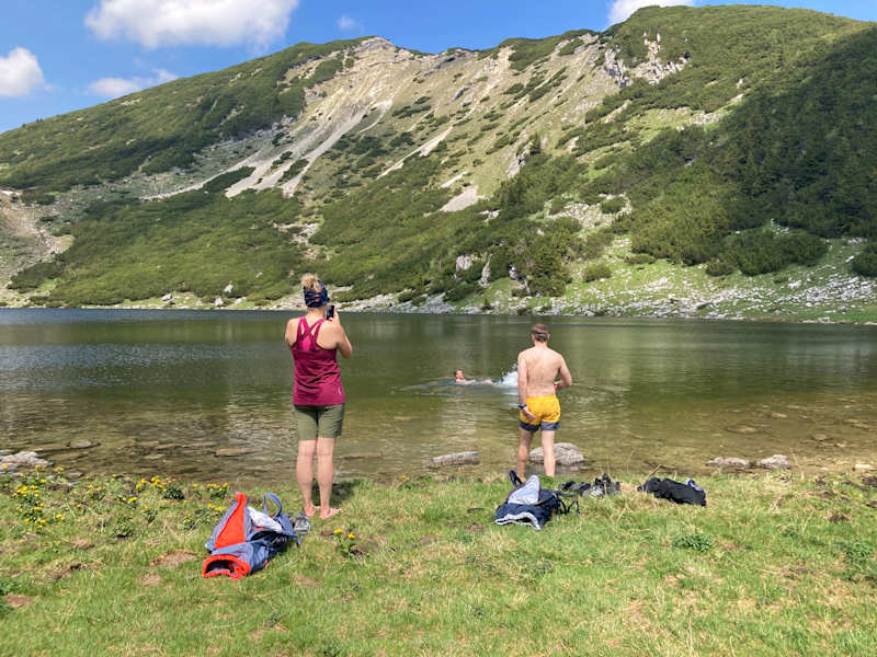 Zireiner See Schwimmen