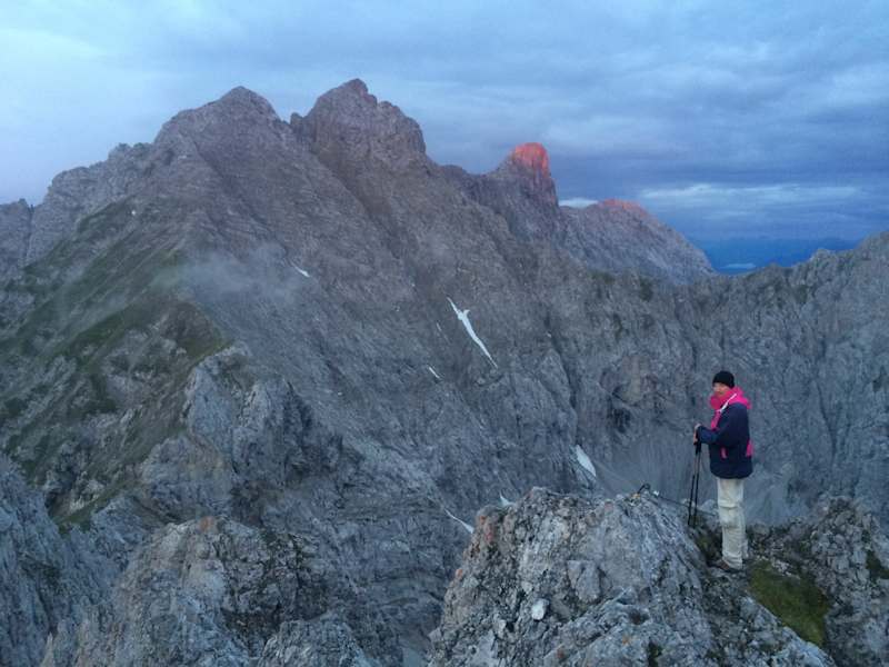 Die Nordkette am Morgen