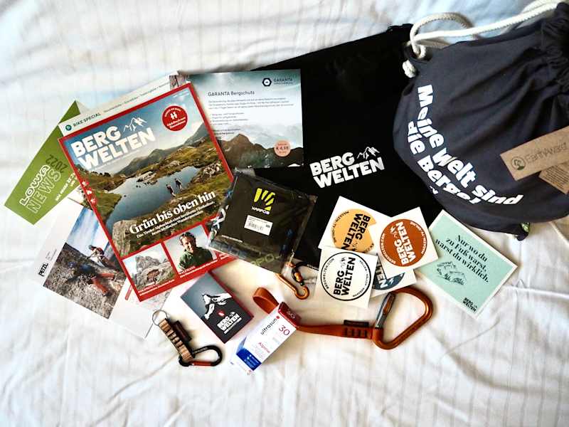 Bergwelten-Goodie-Bag