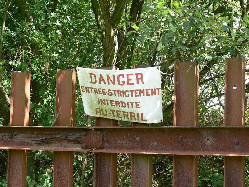 Sentier des Terrils in Belgien
