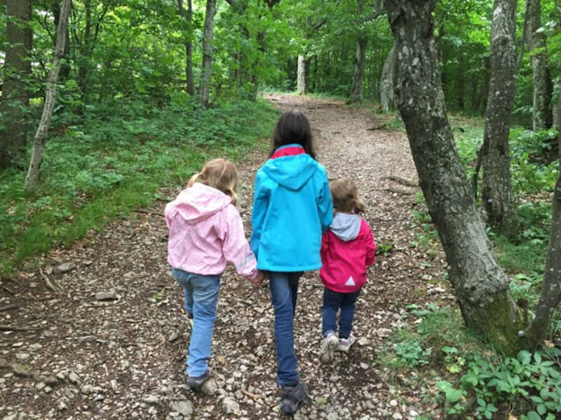 Wandern zum Peilsteinhaus mit Kindern