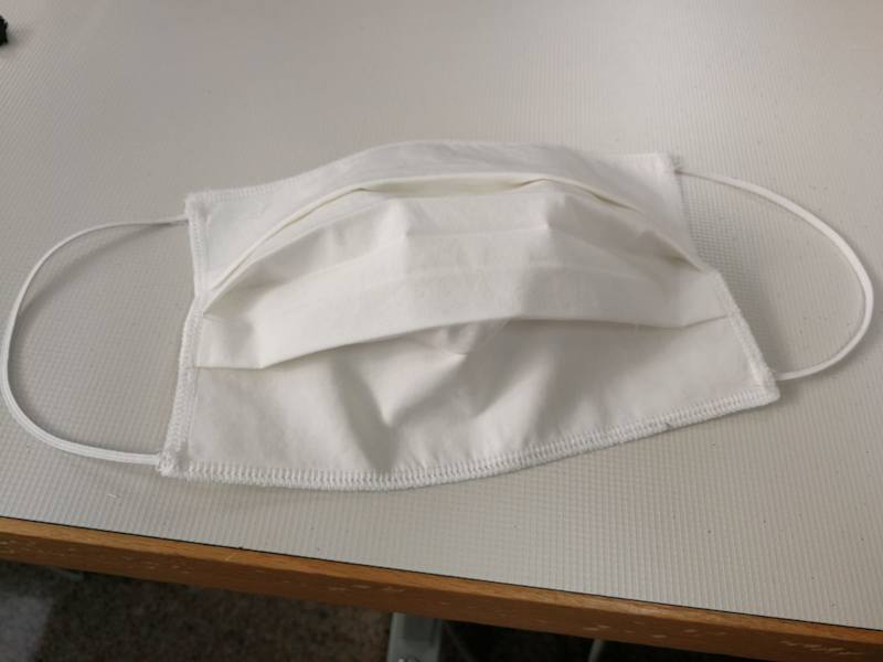 Fertige Schutzmaske