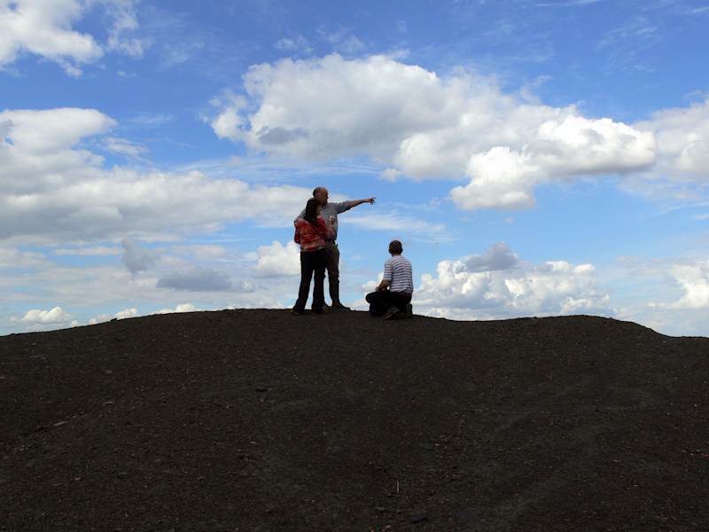 Sentier des Terrils in Belgien