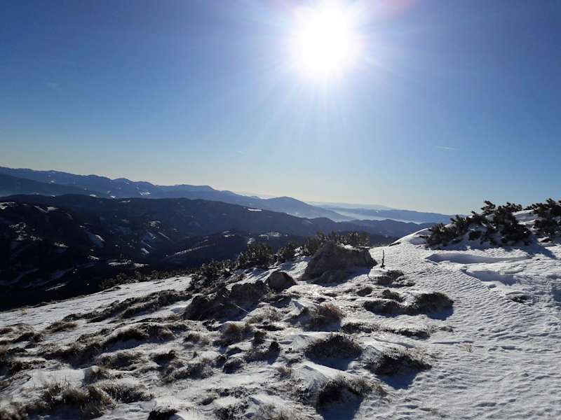 Unterwegs auf der Veitsch 