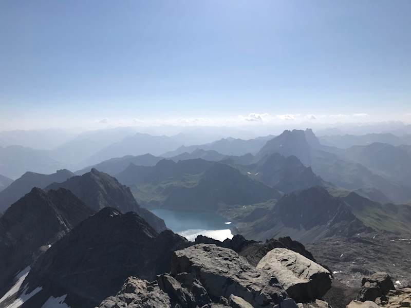 Ausblick von der Schesaplana
