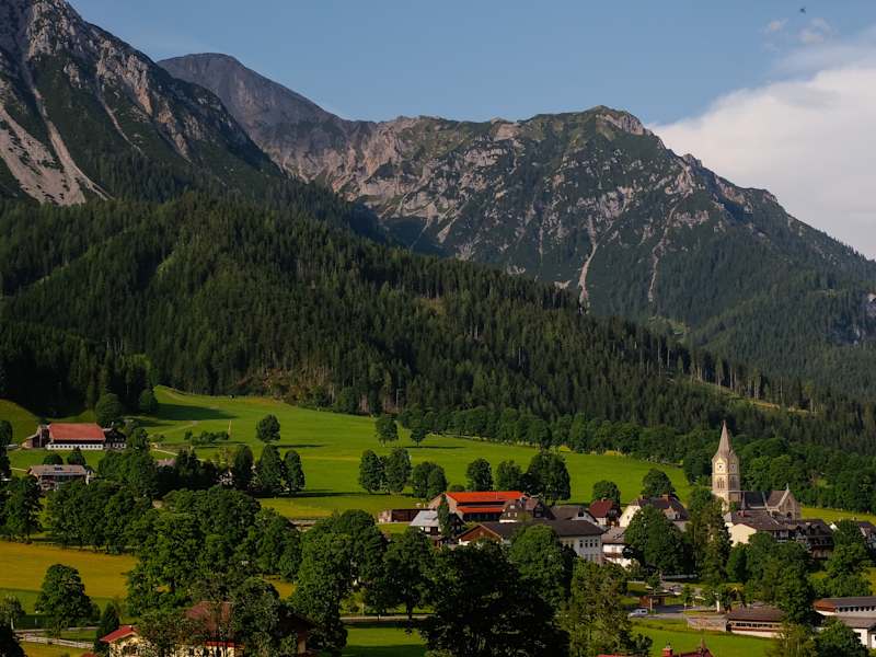 Bergidyll und Klettersteig-Wiege: Ramsau am Dachstein