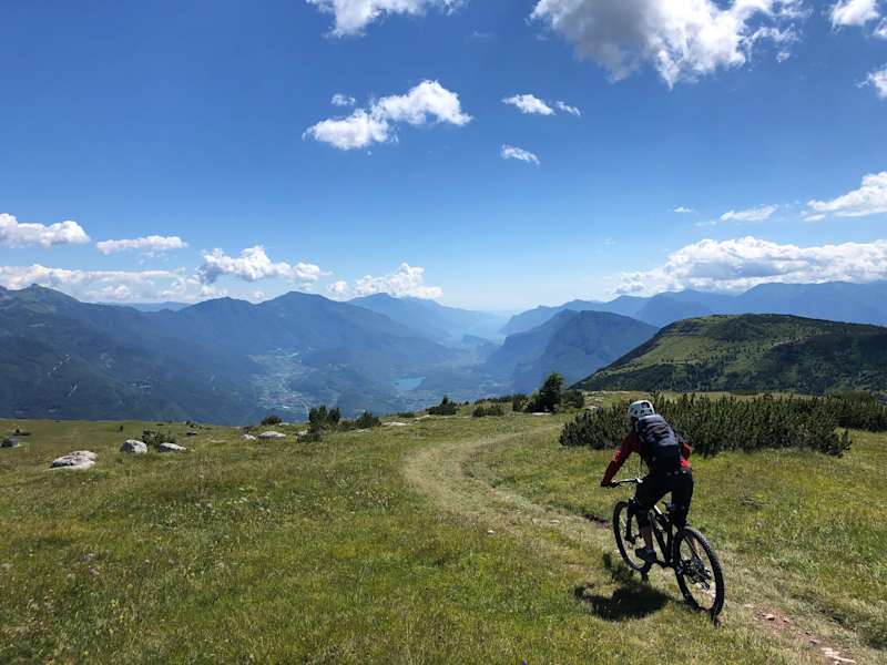 Blick Richtung Gardasee