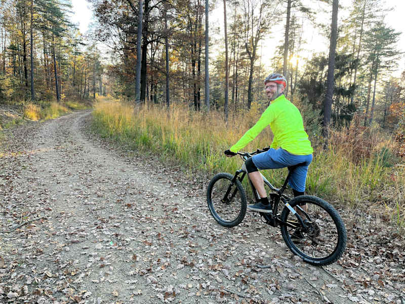 Auf dem Rückweg: Oberhalb des Nebels scheint nach wie vor die Sonne