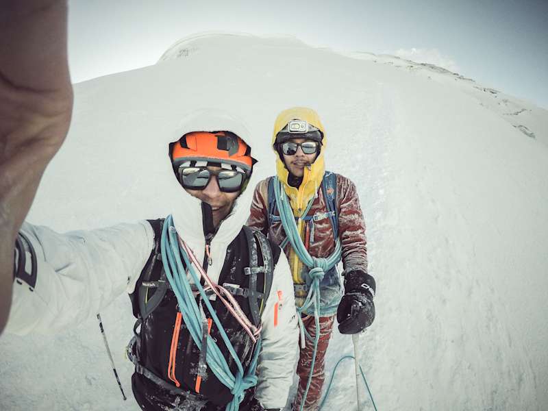 Abstieg vom Cotopaxi