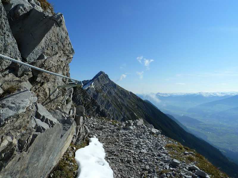 Seilsicherung am Goetheweg