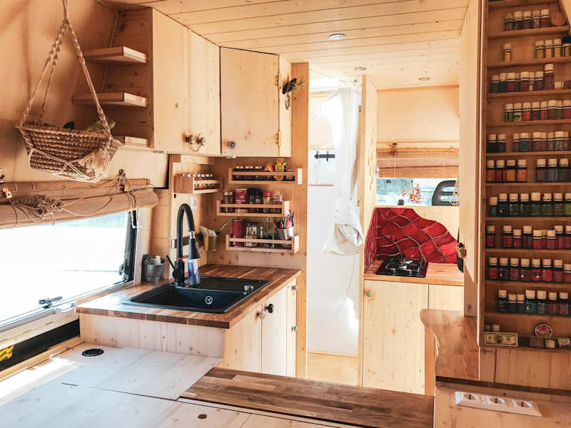 Viel Holz, wenig Plastik: Beim Bau wurde besonderes Augenmerk auf die Verwendung natürlicher Materialien verwendet