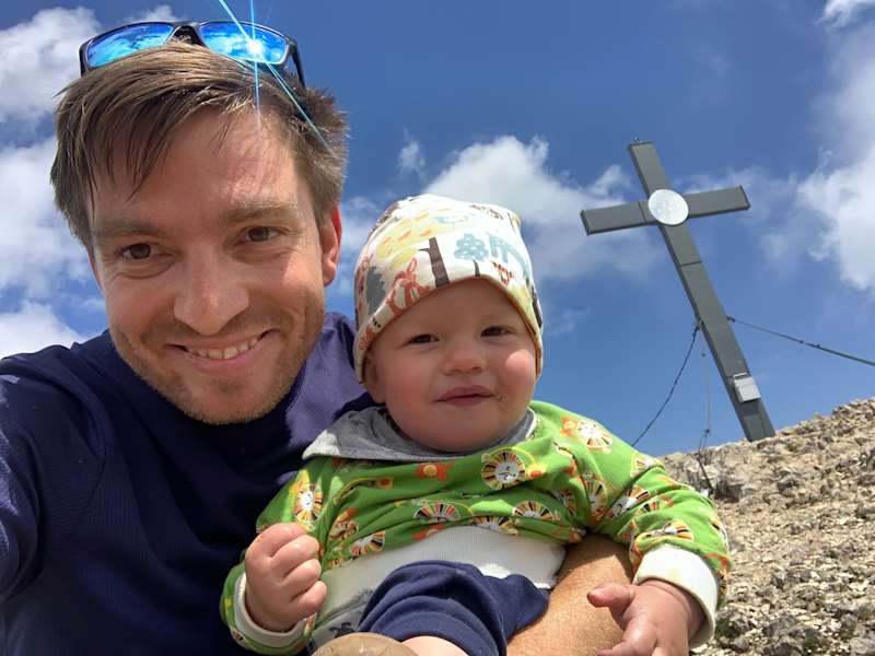 Julian Paschinger Wandern mit Kleinkind