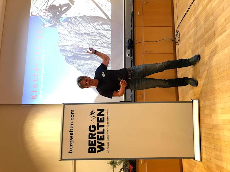 Ein spannender Vortrag zum Thema "Faszination Klettersteig" von Herbert Raffalt