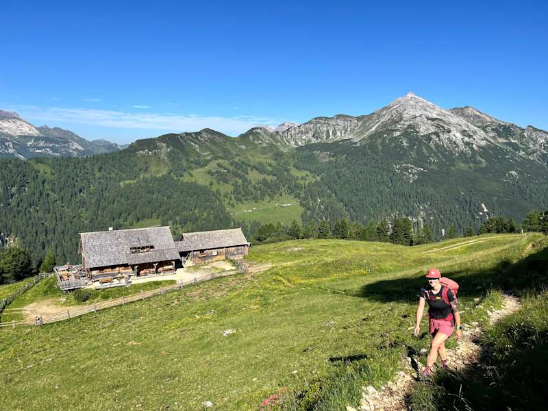 Vorbei an der Twenger Alm