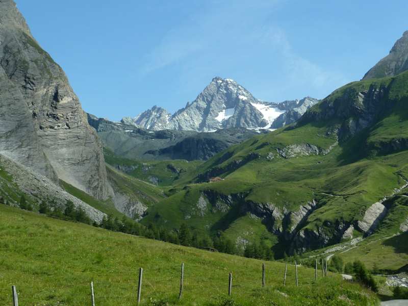 Das Ködnitztal mit dem Großglockner im Nationalpark Hohe Tauern.