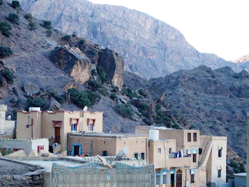 Klettern Campen Wandern Oman Bergwelten Schoepf