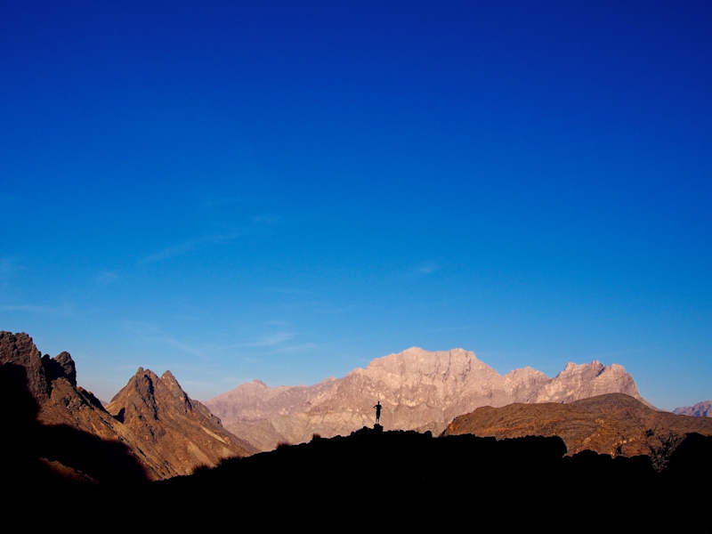 Klettern Campen Wandern Oman Bergwelten Schoepf