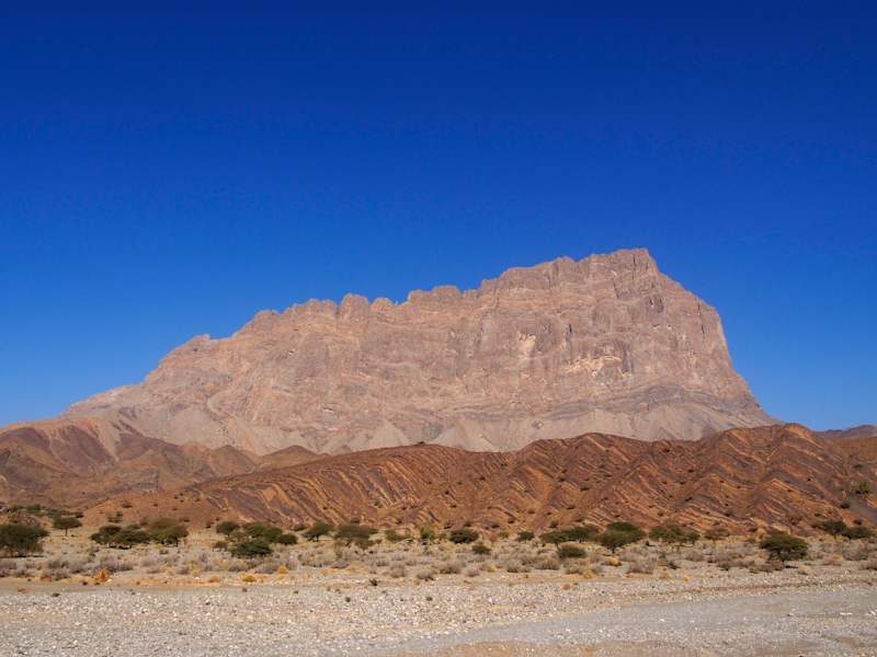 Jabal Misht. Klettern Campen Wandern Oman Bergwelten Schoepf