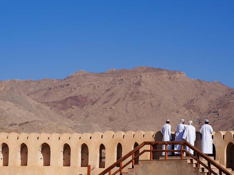 Klettern Campen Wandern Oman Bergwelten Schoepf