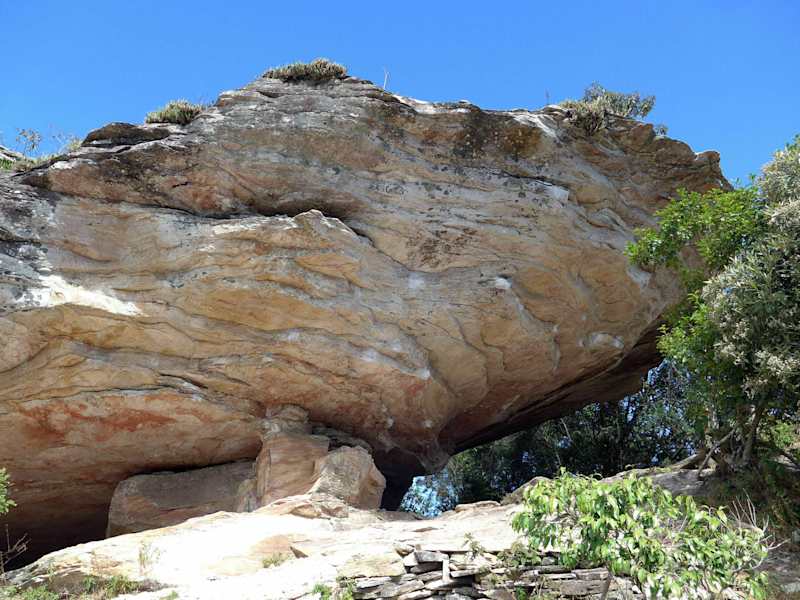Boulder-Stop nahe Ouro Preto