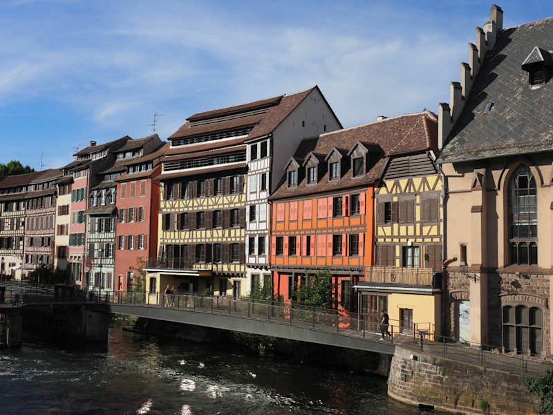 Die bunten Gassen von Strasbourg