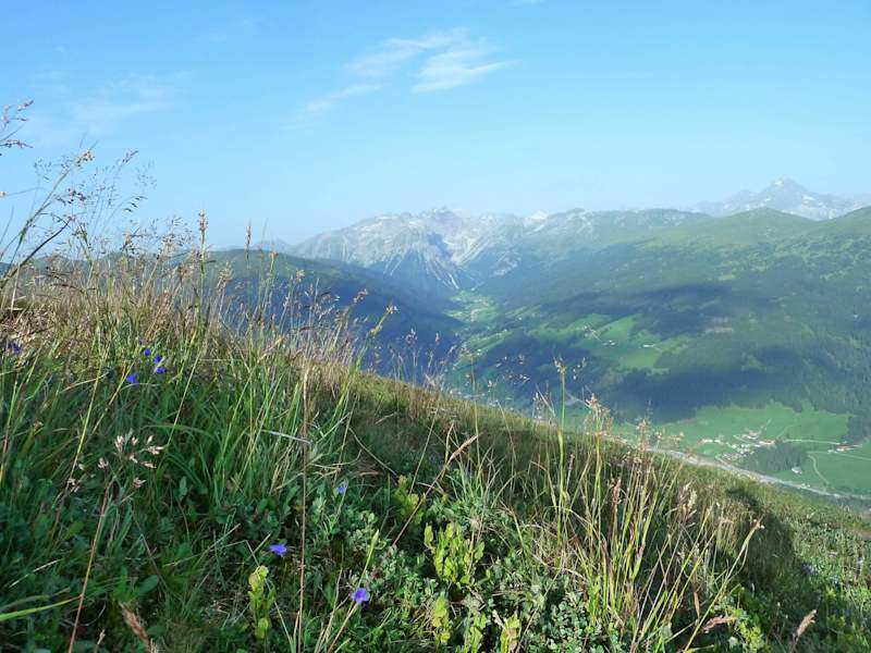 Blick von Padauner Kogel gegen Nordwesten