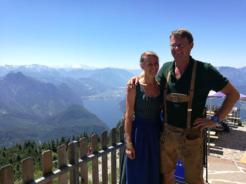 Die Wirtsleute: Sandra und Gerald Auinger