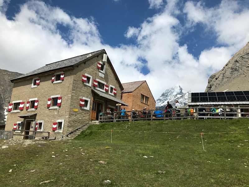 Heutige Salmhütte am Hasenpalfen