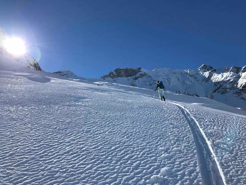 Wunderschöne Skitouren warten im Talschluss