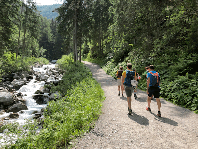 Unterwegs zum Stuibenfall