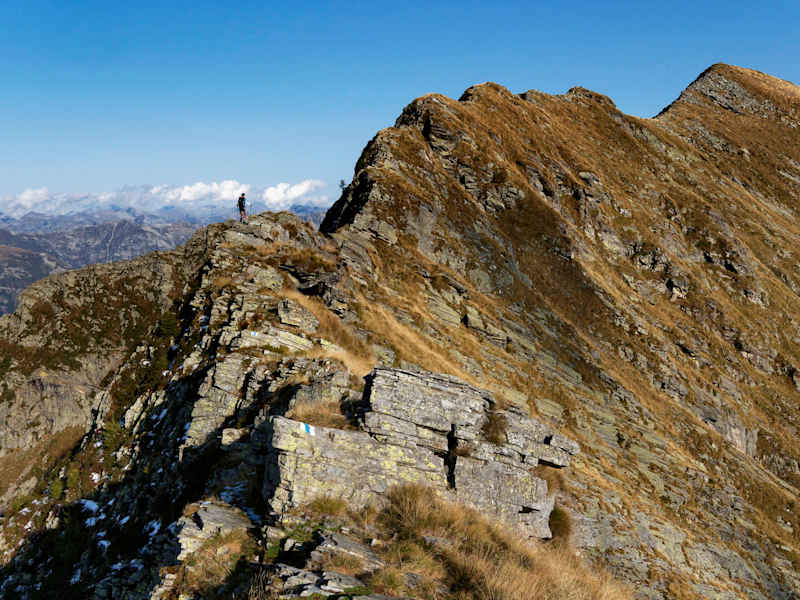 Unterwegs auf der 15. Etappe der Via Alta Vallemaggia