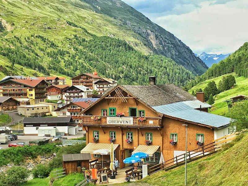 Bergsteigerdorf Vent im Ötztal