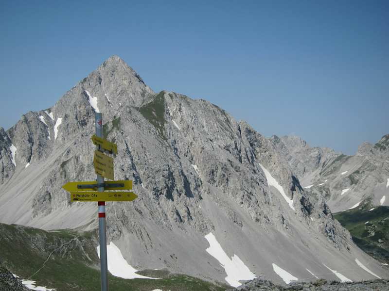 Auf der Arzler Scharte