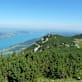 Blick vom Höllengebirge auf den Attersee