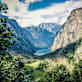 Obersee und Königssee im Nationalpark Berchtesgaden.