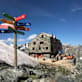 Die Britannia Hütte ist Ausgangspunkt der berühmtem Haute Route.