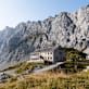 Die Lampsenjoch Hütte im Karwendel