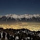 Blick von Boscheben auf das nächtliche Innsbruck