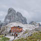 Die Büllelejochhütte in den Sextner Dolomiten