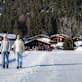 Poli's Hütte in Gasse in der Leutasch liegt direkt am Winterwanderweg und an der Langlaufloipe