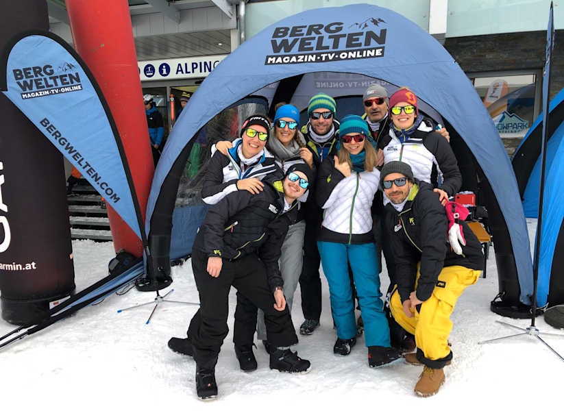 Skitouren-Testival Bergwelten-Team