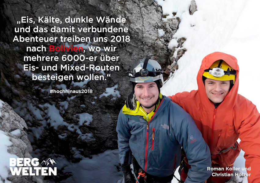 #hochhinaus2018 Roman und Christian