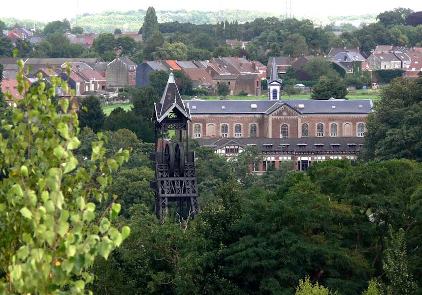 Sentier des Terrils in Belgien