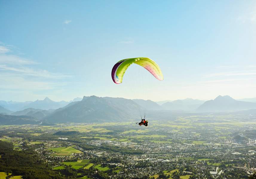 Paragliden am Gaisberg
