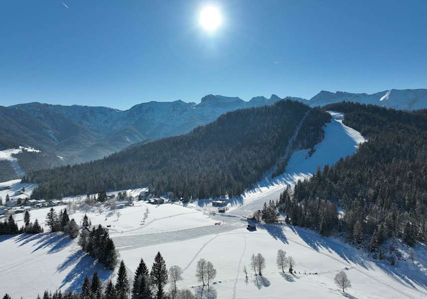 Skigebiet in Steinberg am Rofan