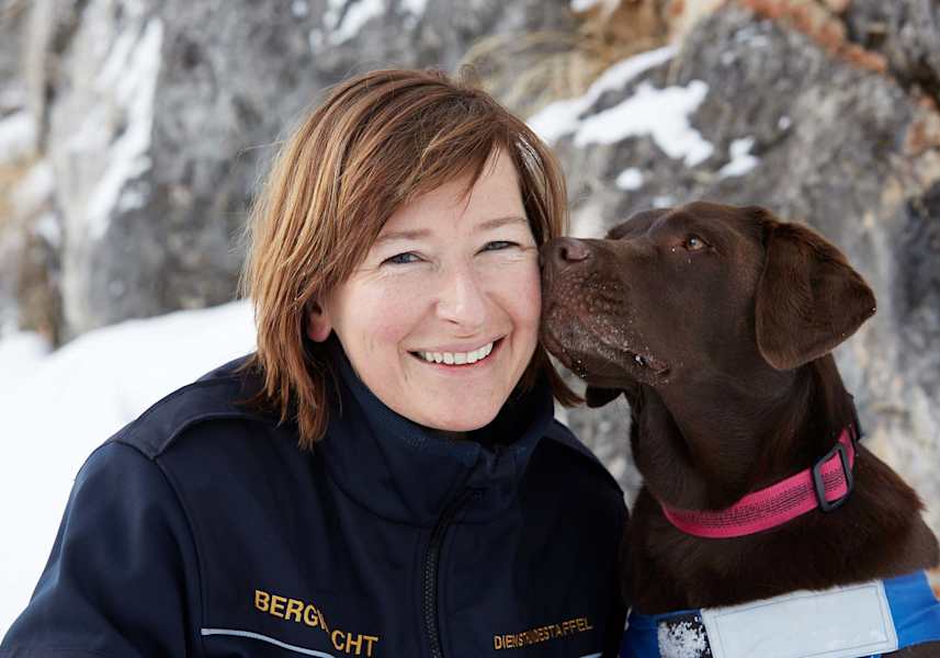 Portrait der Bergretterin