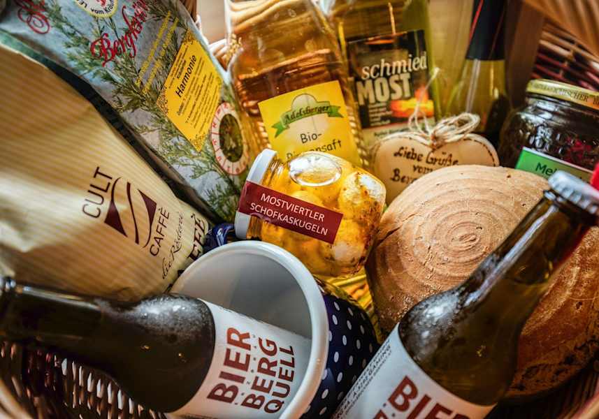 Regionale Köstlichkeiten aus der Greißlerei