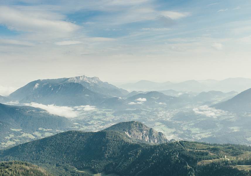Ein sagenhafter Ausblick vom Kleinen Watzmann.