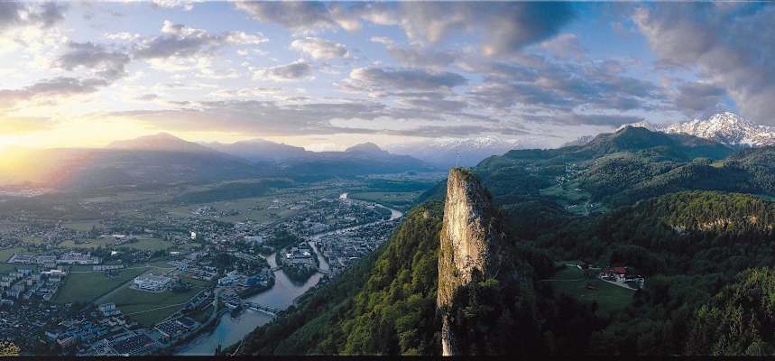 Auf dem Tauernradweg durch das Salzburger Land